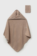 Brown Bunny Hooded Towel Set