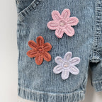 Daisy Denim Romper