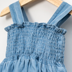 Sky Denim Dress Set