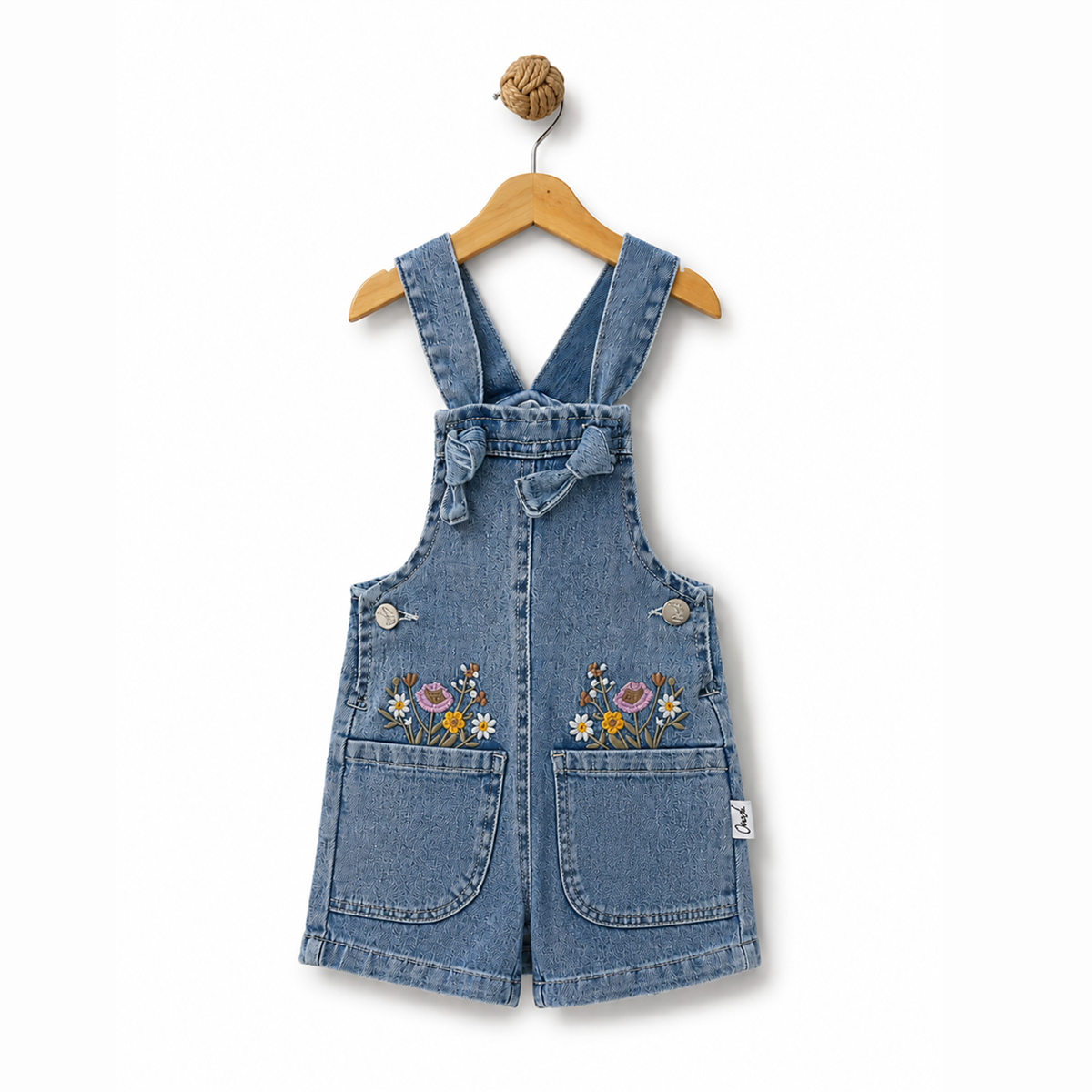 Wildflower Denim Romper