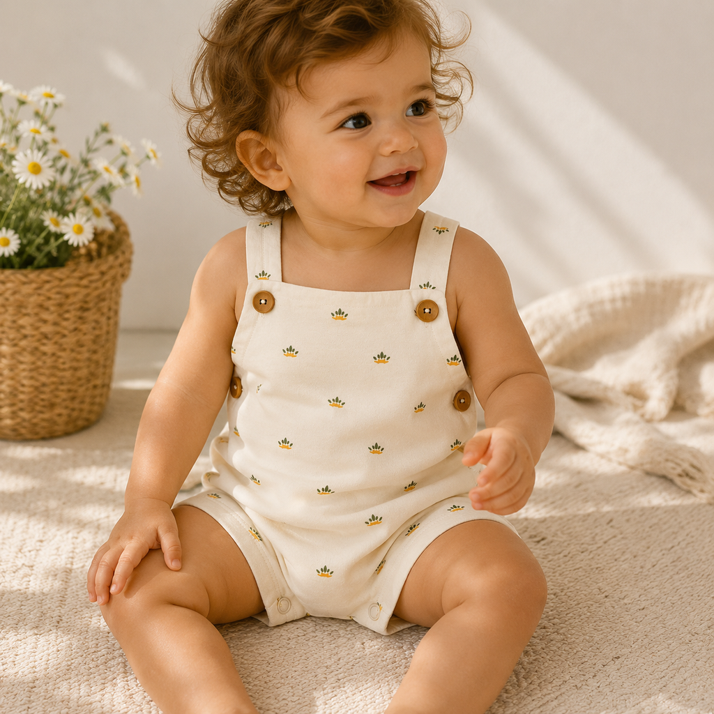 Sunny Cotton Romper