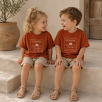 Coastal Club Muslin T-Shirt & Shorts Set